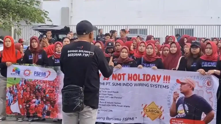 Peringati May Day, Ribuan Buruh Purwakarta Bergerak ke Jakarta