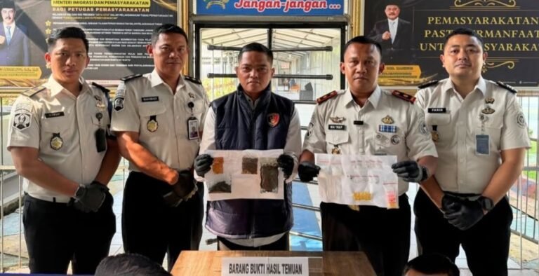 Upaya Penyelundupan Narkotika ke Lapas Karawang Digagalkan Petugas