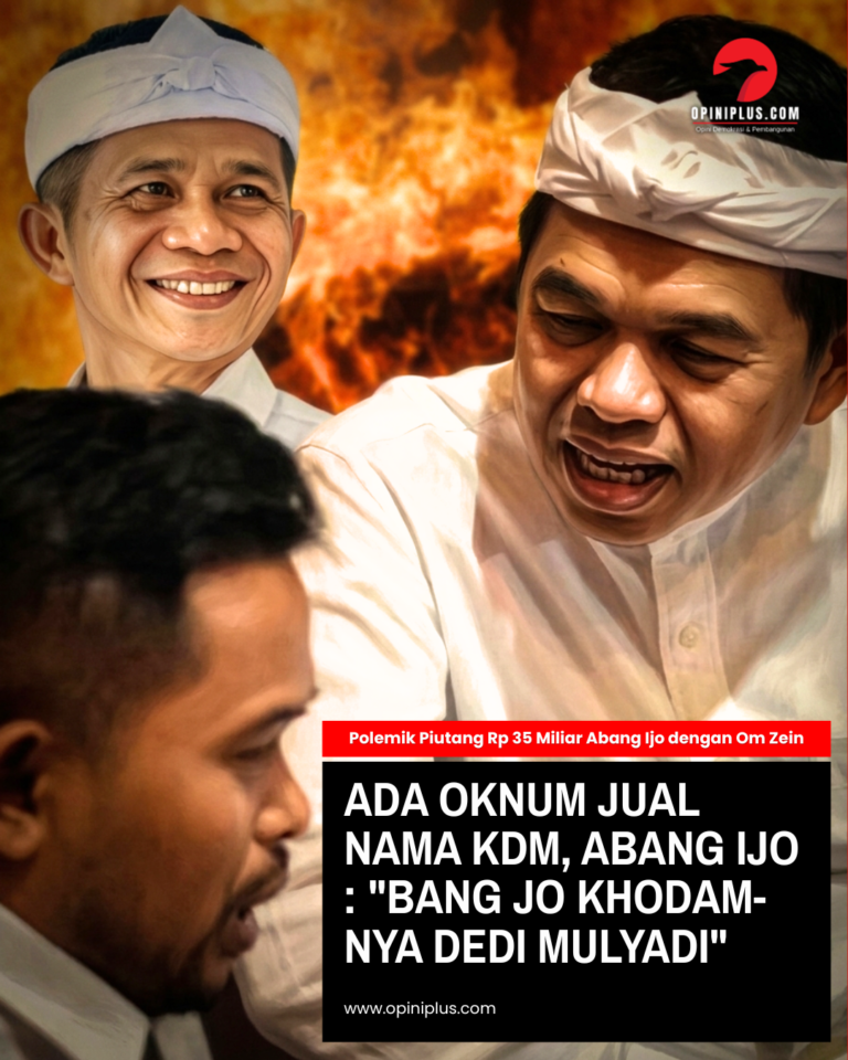 Ada Oknum Jual Nama KDM, Abang Ijo : “Bang Jo Khodam-nya Dedi Mulyadi”