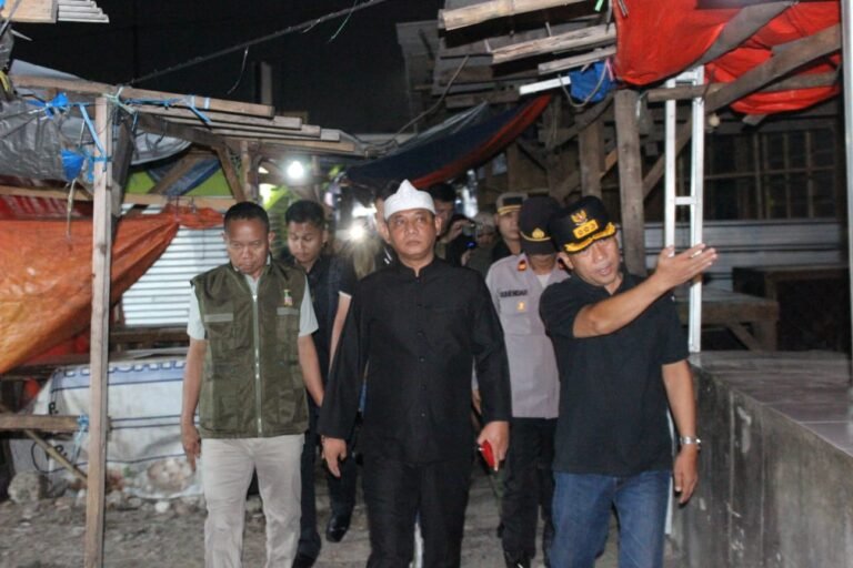 Lapak PKL di Pasar SGC Cikarang Utara Terbakar, 7 Lapak Pedagang Ludes Dilalap Si Jago Merah