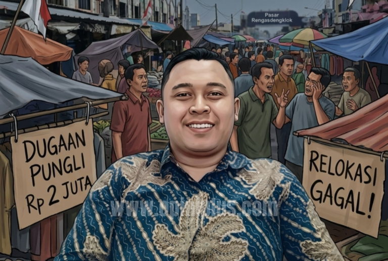 Relokasi Pasar Rengasdengklok Dinilai Gagal, Diduga Ada Pungli Rp 2 Juta kepada Pedagang yang Bertahan di Pasar Lama
