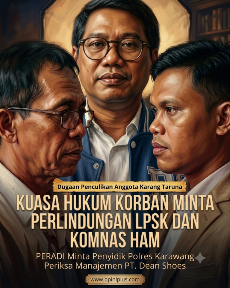 Dugaan Penculikan oleh Oknum Aparat, Kuasa Hukum Karang Taruna Minta Perlindungan LPSK dan Komnas HAM