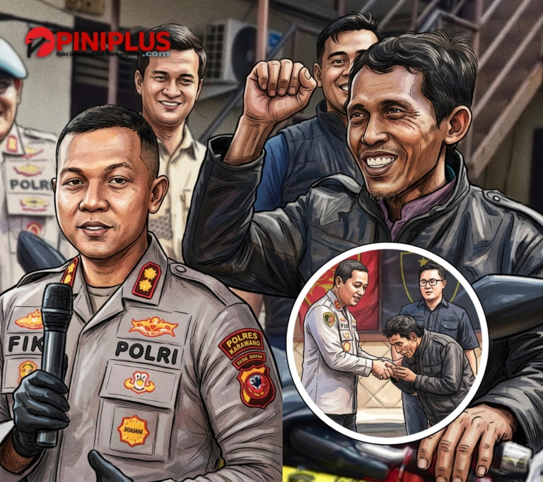 Motor Hilang Dicuri saat Solat Magrib, Warga ini Ucapkan Terima Kasih ke Kapolres Karawang