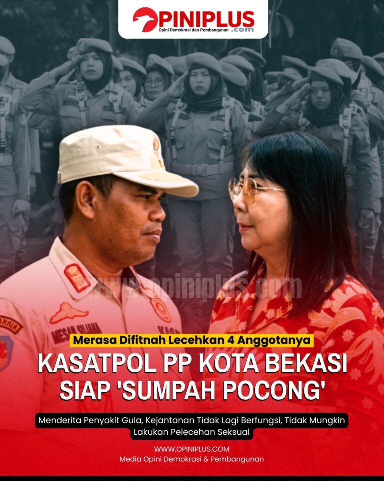 Merasa Difitnah Lecehkan 4 Anggotanya, Kasatpol PP Kota Bekasi Siap Lakukan ‘Sumpah Pocong’