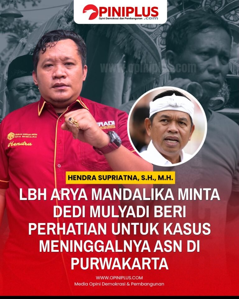 LBH Arya Mandalika Minta Dedi Mulyadi Beri Perhatian untuk Kasus Meninggalnya ASN di Purwakarta