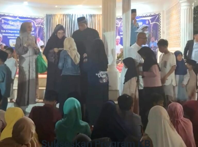 Peringati Muharraman dan Walimatul Naqi’ah, Ketum Laskar NKRI Santuni Ratusam Yatim Piatu dan Dhuafa