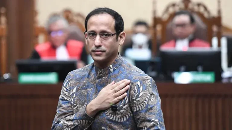 Nadiem Divonis 10 Tahun Penjara dan Denda Rp 1 Miliar