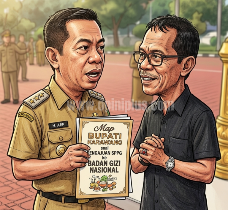 Askun : “Clean and Clear, Bupati Aep Masih Tegak Lurus”