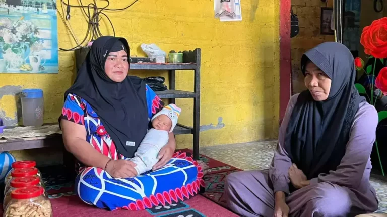 Viral! Bayi ini Diberi Nama Muhammad MBG Subianto