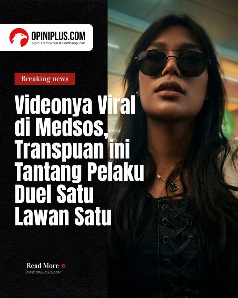 Videonya Viral di Medsos, Transpuan ini Tantang Pelaku Duel Satu Lawan Satu