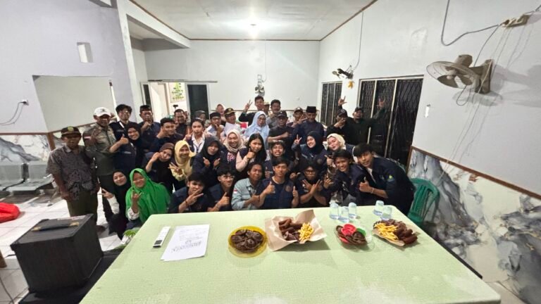 KKN Mahasiswa UBP di Amansari Ditutup Nobar Film Dokumenter