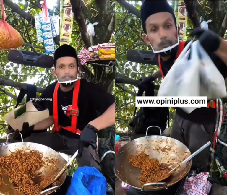 Unik! Pedagang Mie Aceh ini Berjualan di Atas Pohon