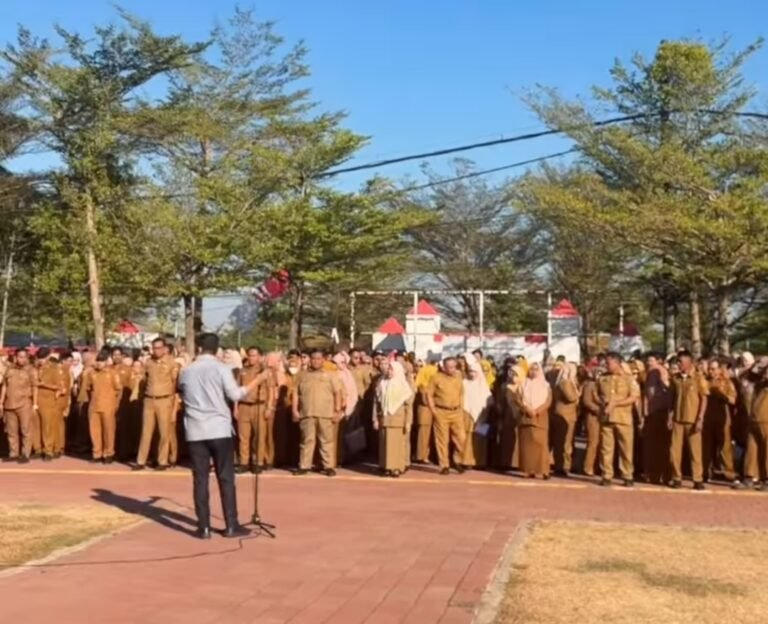 Jabatan Dinonaktifkan Bupati, Kadishub Gowa Ngamuk Bubarkan Apel ASN