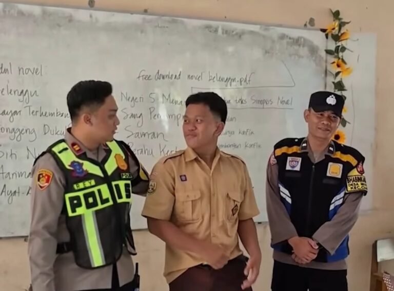 Kapolresta Karawang Ajak Pelajar Jadi Pelopor Keselamatan Berlalu Lintas