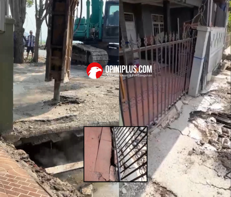 Proyek Normalisasi Kali Apur Rusak Pagar Rumah Warga, Kontraktor Diminta Tanggungjawab
