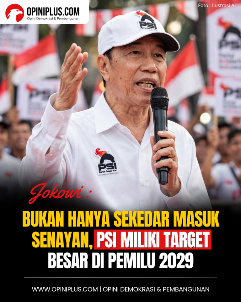 Bukan Hanya Sekedar Masuk Senayan, PSI Miliki Target Besar di Pemilu 2029