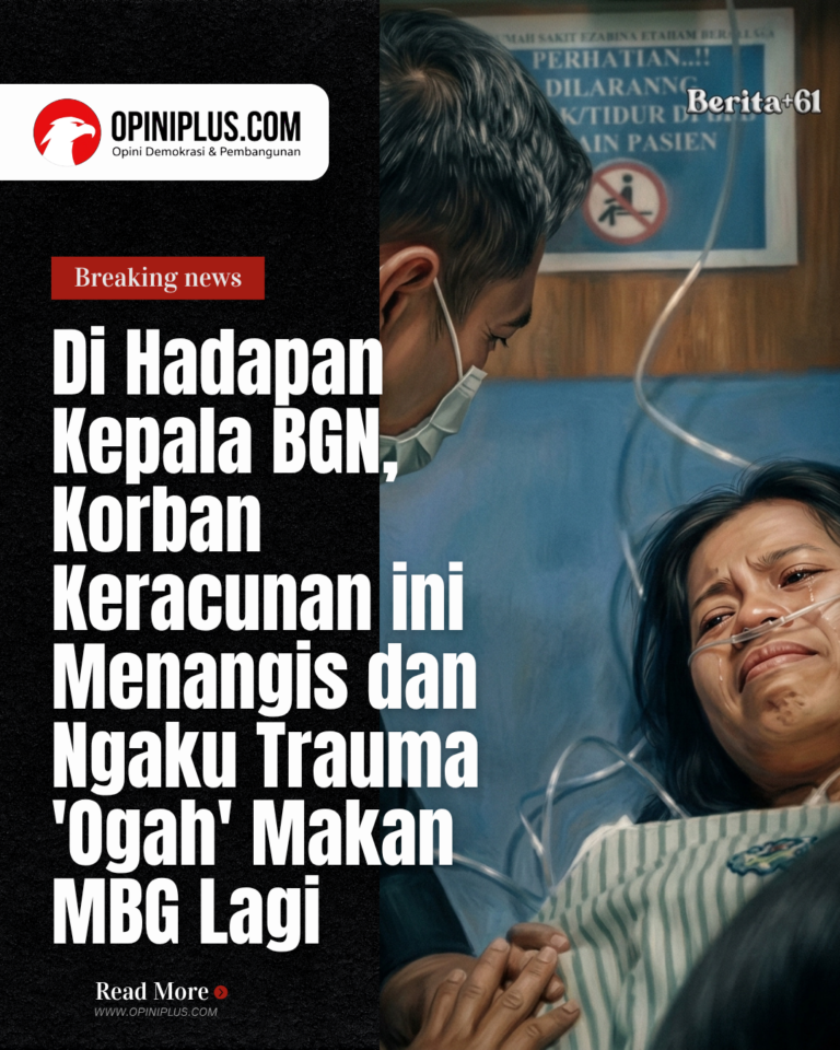 Di Hadapan Kepala BGN, Korban Keracunan ini Menangis dan Ngaku Trauma ‘Ogah’ Makan MBG Lagi