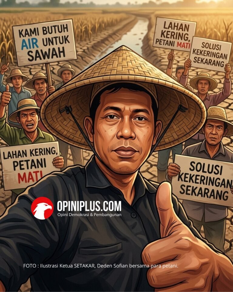 Kekeringan Lahan Sawah Semakin Meluas, Petani Bersiap Kepung Pemda, DPRD hingga Kantor ATR/BPN Karawang