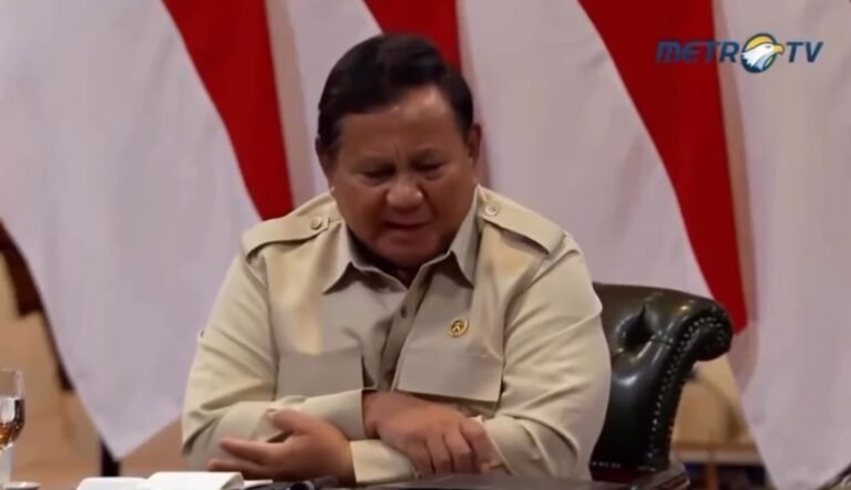 Prabowo Percaya Diri Disegani Pimpinan Dunia : “Mungkin Mereka Takut Sama Saya”